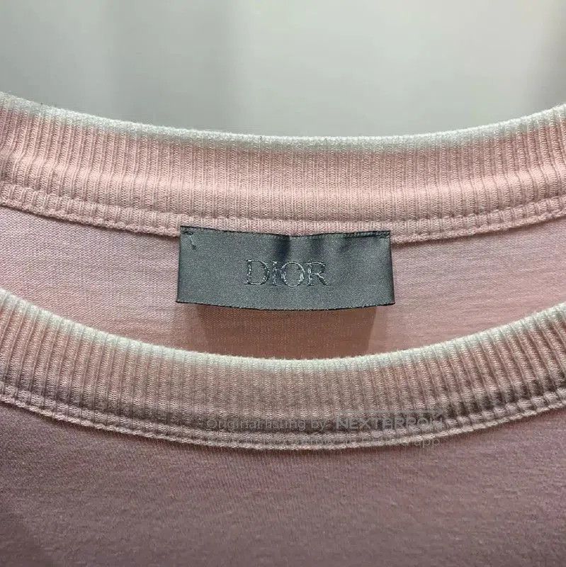 Dior Dior Pink Cotton Men's T-Shirt . Size US L / EU 52-54 / 3 - 2 Thumbnail