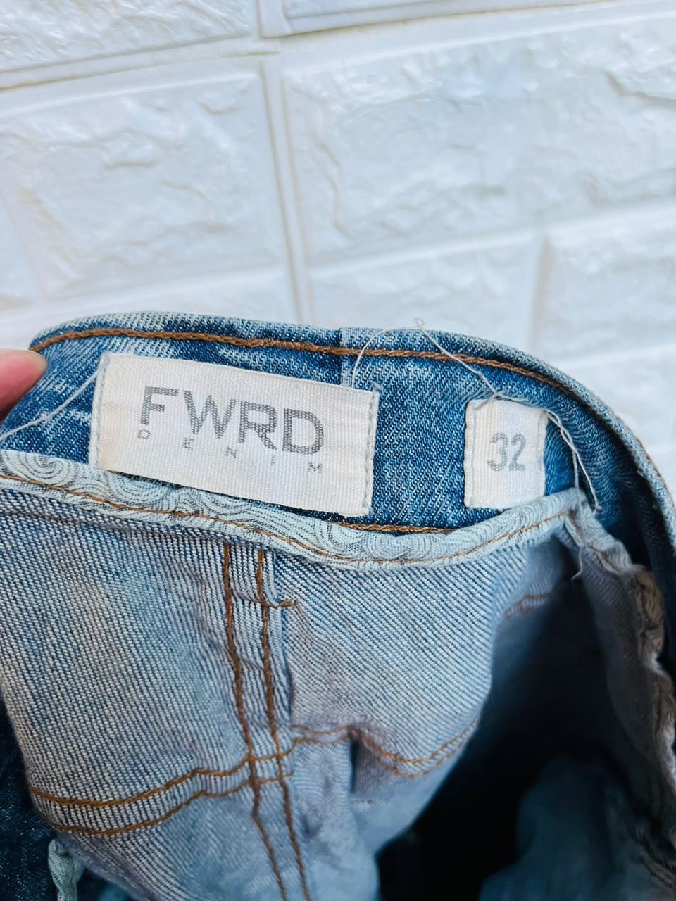 Japanese Brand Vintage FWRD Distressed Japanese Designer Fashion Style Size US 32 / EU 48 - 9 Thumbnail