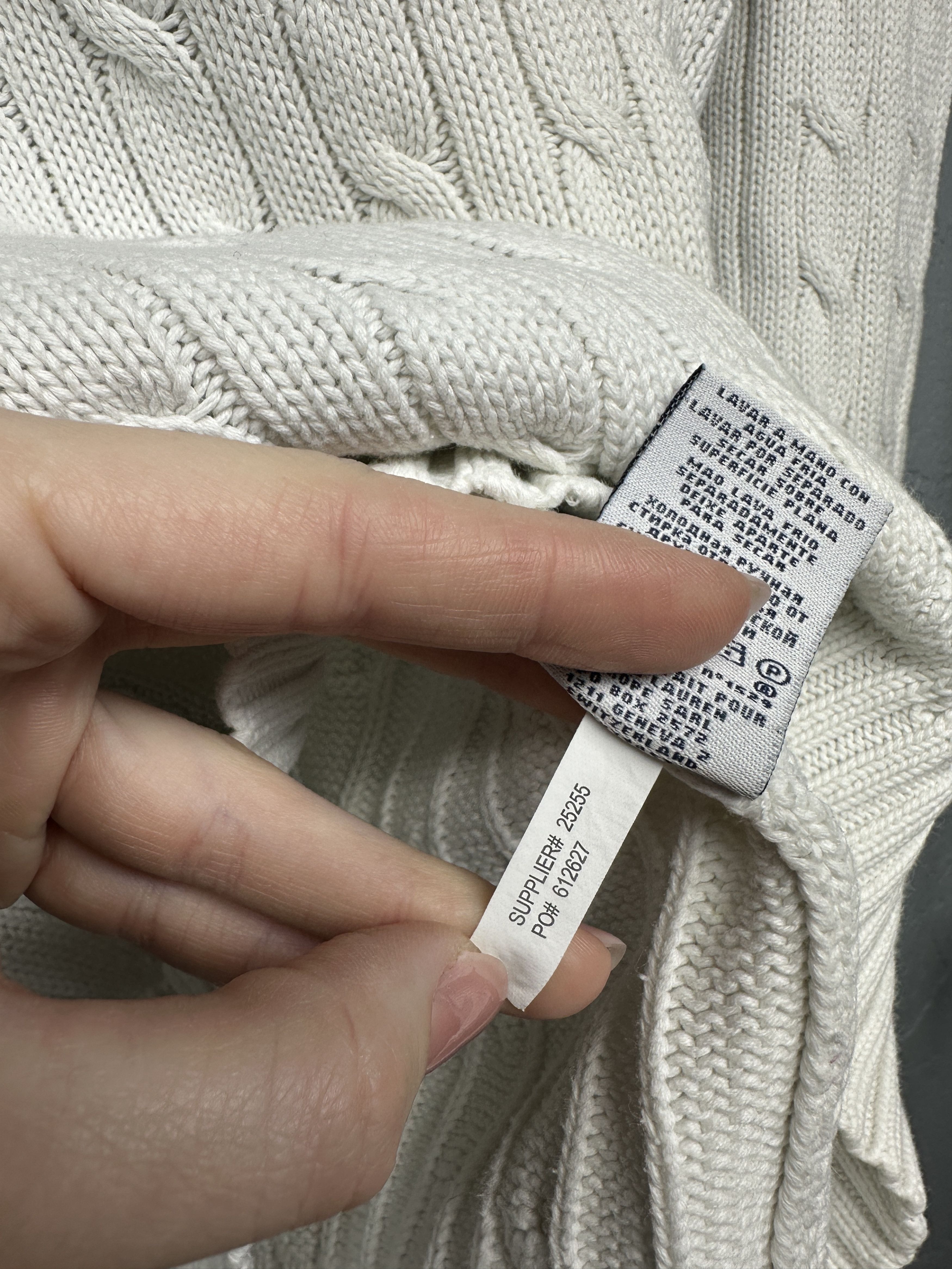 Polo Ralph Lauren Polo Ralph Lauren Vintage Womens Cable Knit Sweater Size M / US 6-8 / IT 42-44 - 5 Thumbnail