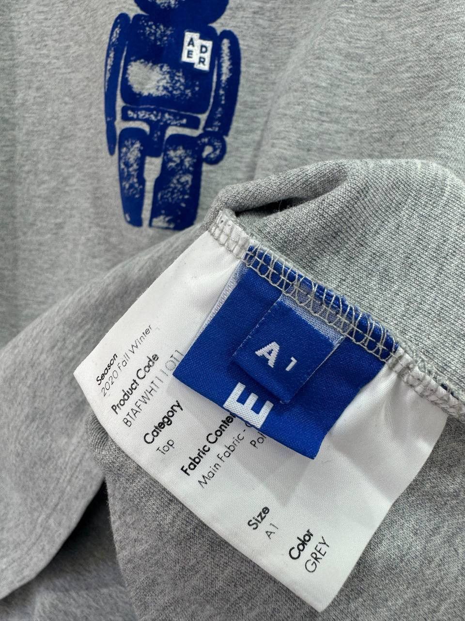 Ader Error ADER ERROR Bear T-Shirt Logo Print Size US S / EU 44-46 / 1 - 7 Thumbnail