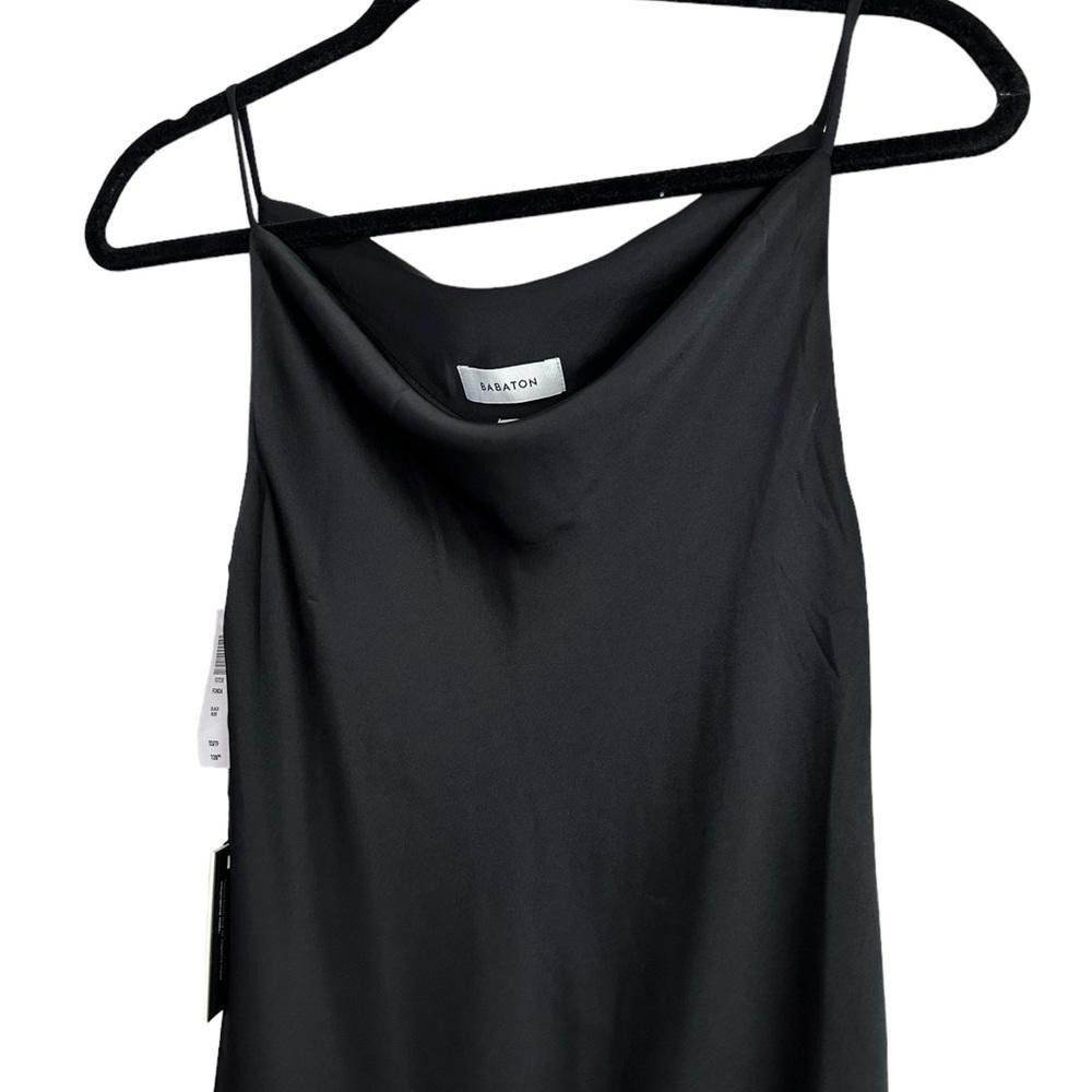 Aritzia Babaton l NWT Fonda Black Midi Slip Dress XS Size XS / US 0-2 / IT 36-38 - 3 Thumbnail