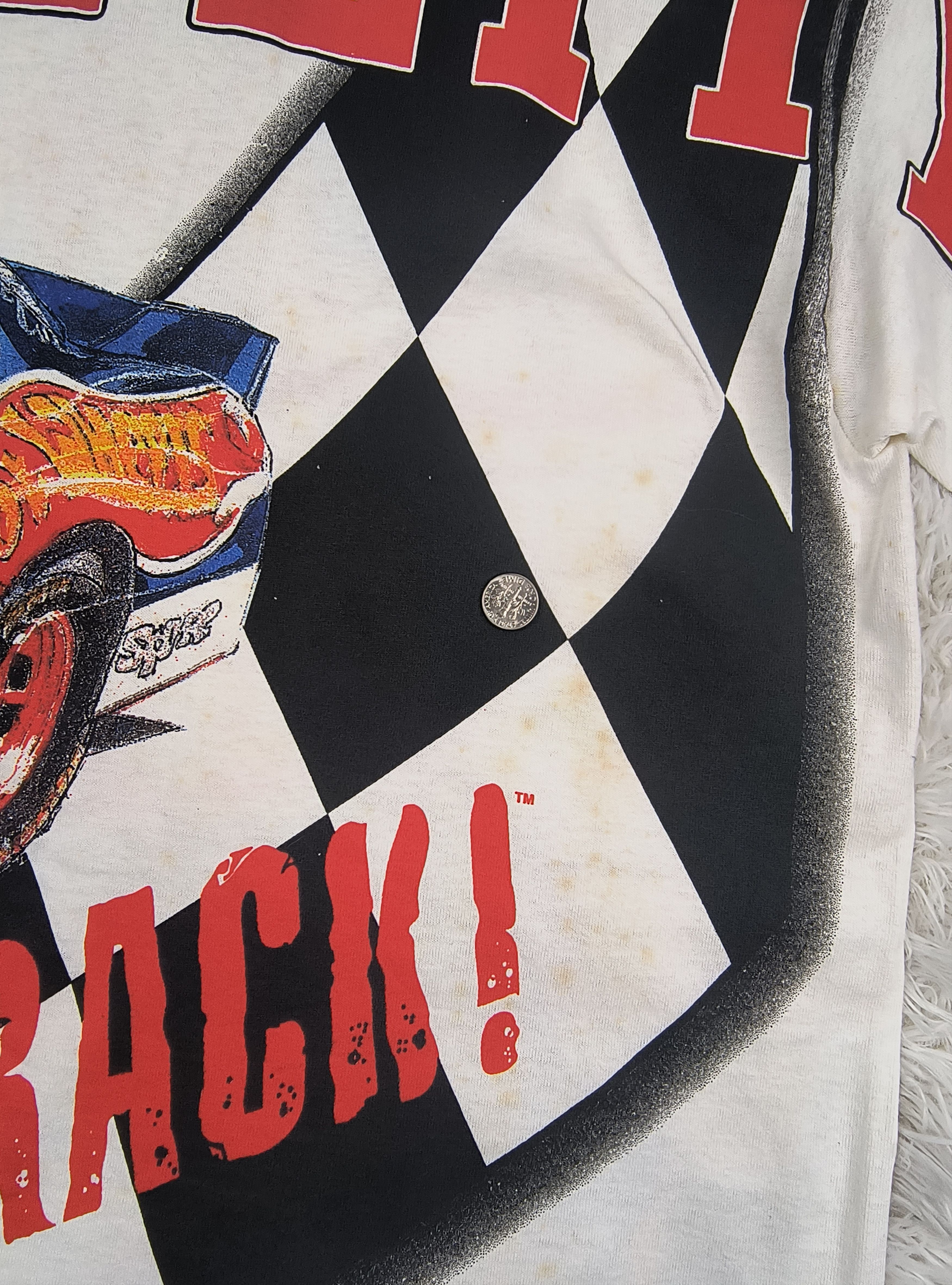 Vintage Vintage Hot Wheels Kyle Petty 1998 tee Size US L / EU 52-54 / 3 - 11 Thumbnail