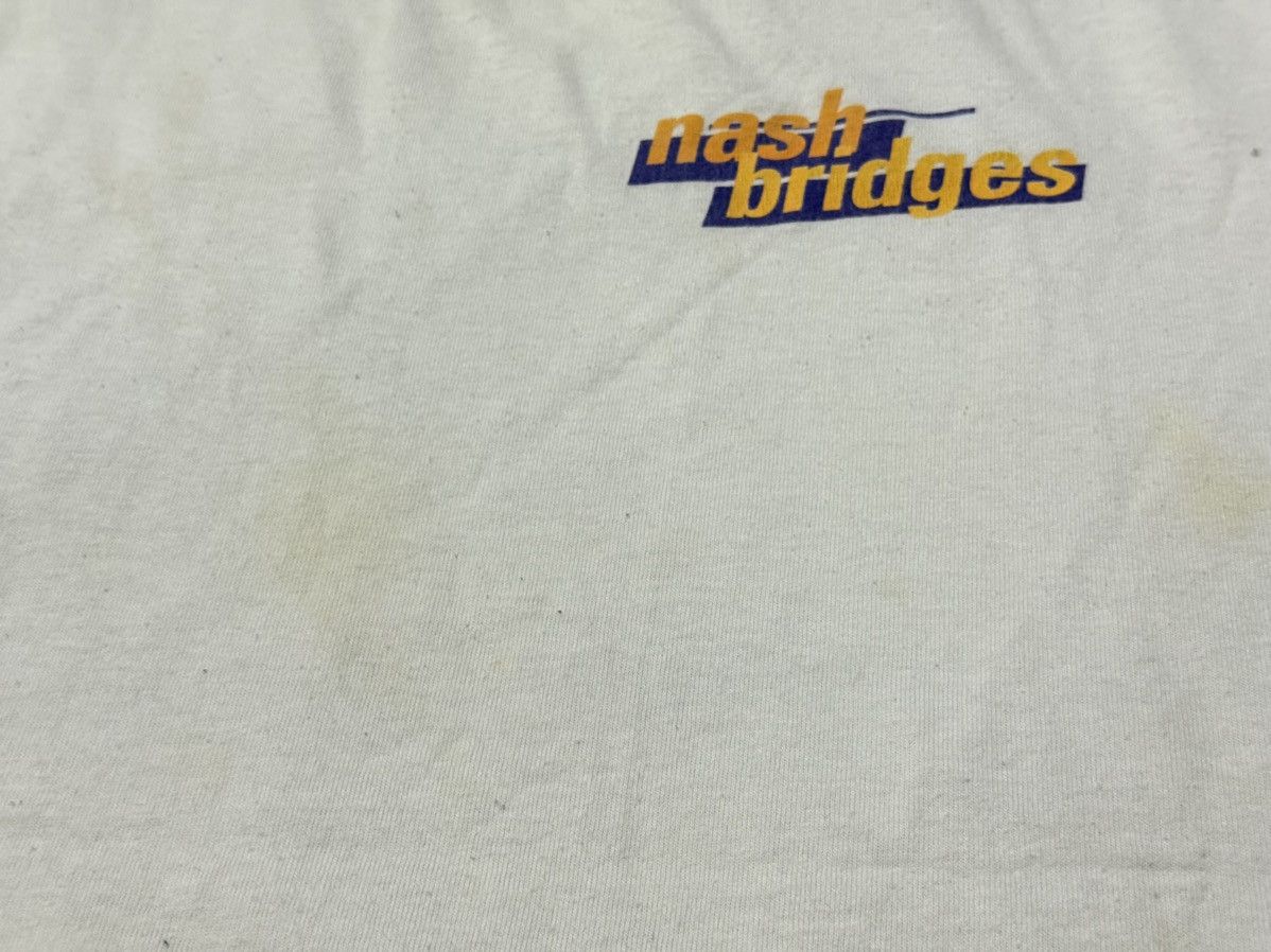 Vintage Vintage 90s Nash Bridges Don Johnson T Shirt Miami Vice Size US L / EU 52-54 / 3 - 14 Thumbnail