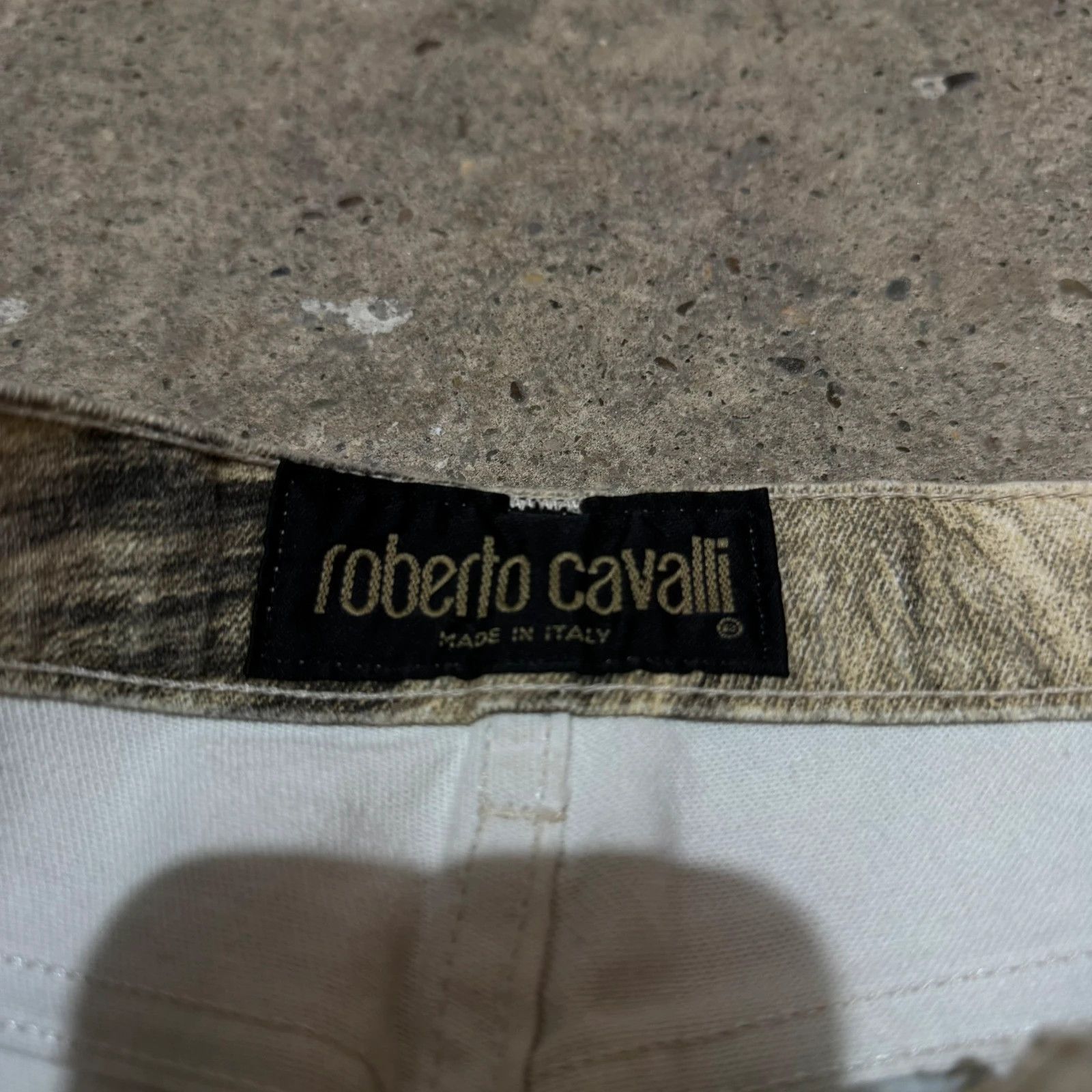 Roberto Cavalli AW1999 Roberto Cavalli wolf fur effect pants Size US 28 / EU 44 - 3 Thumbnail