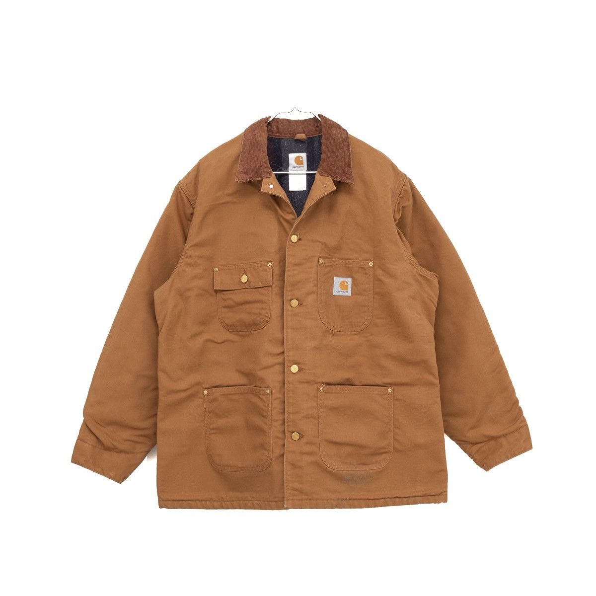 Carhartt VTG Carhartt Michigan Chore Jacket CO1 BRN Blanket Lined Size US XL / EU 56 / 4 - 1 Thumbnail