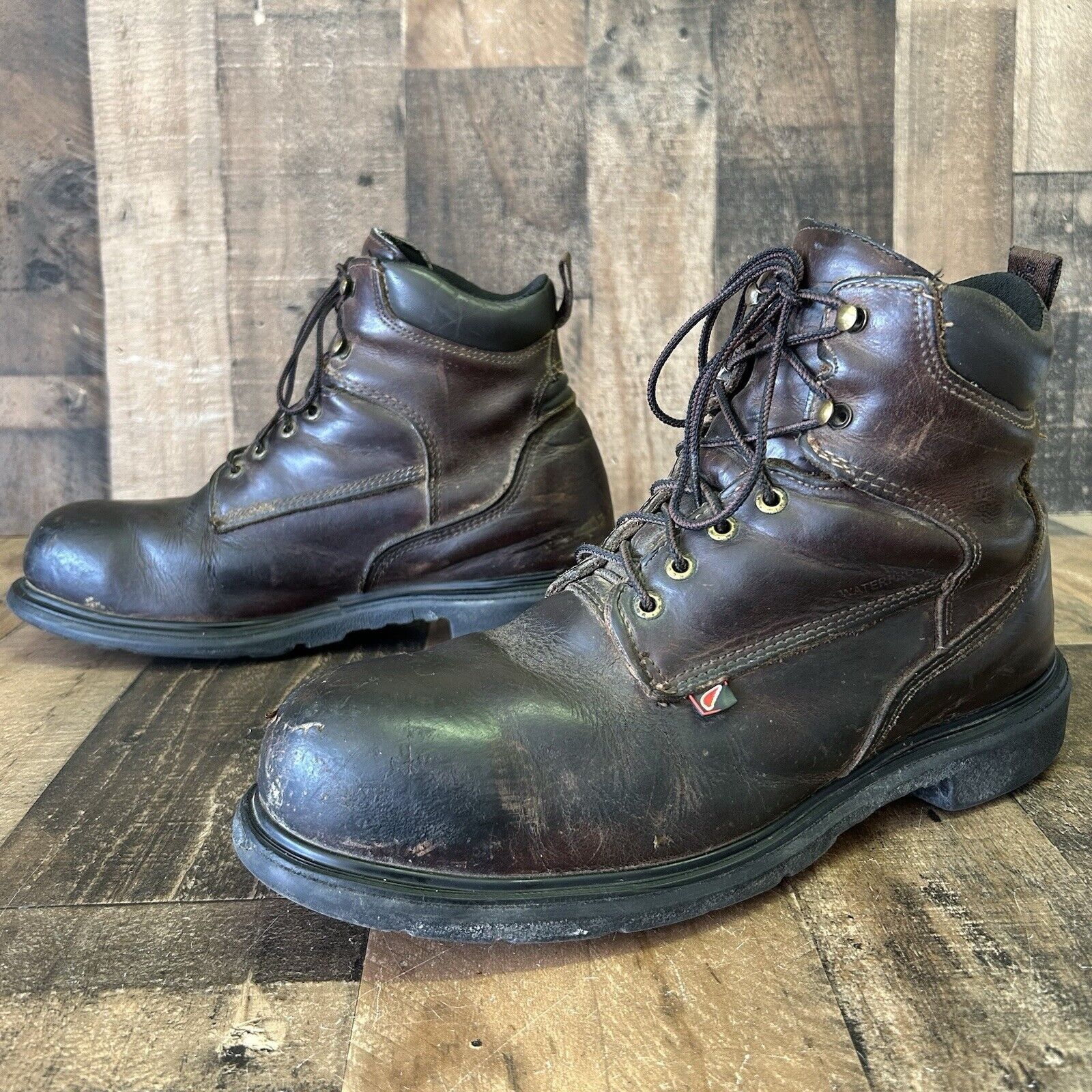 Red Wing Red Wing 4215 Steel Toe Dynaforce Work Boots Mens 11.5 D Size US 11.5 / EU 44-45 - 1 Thumbnail