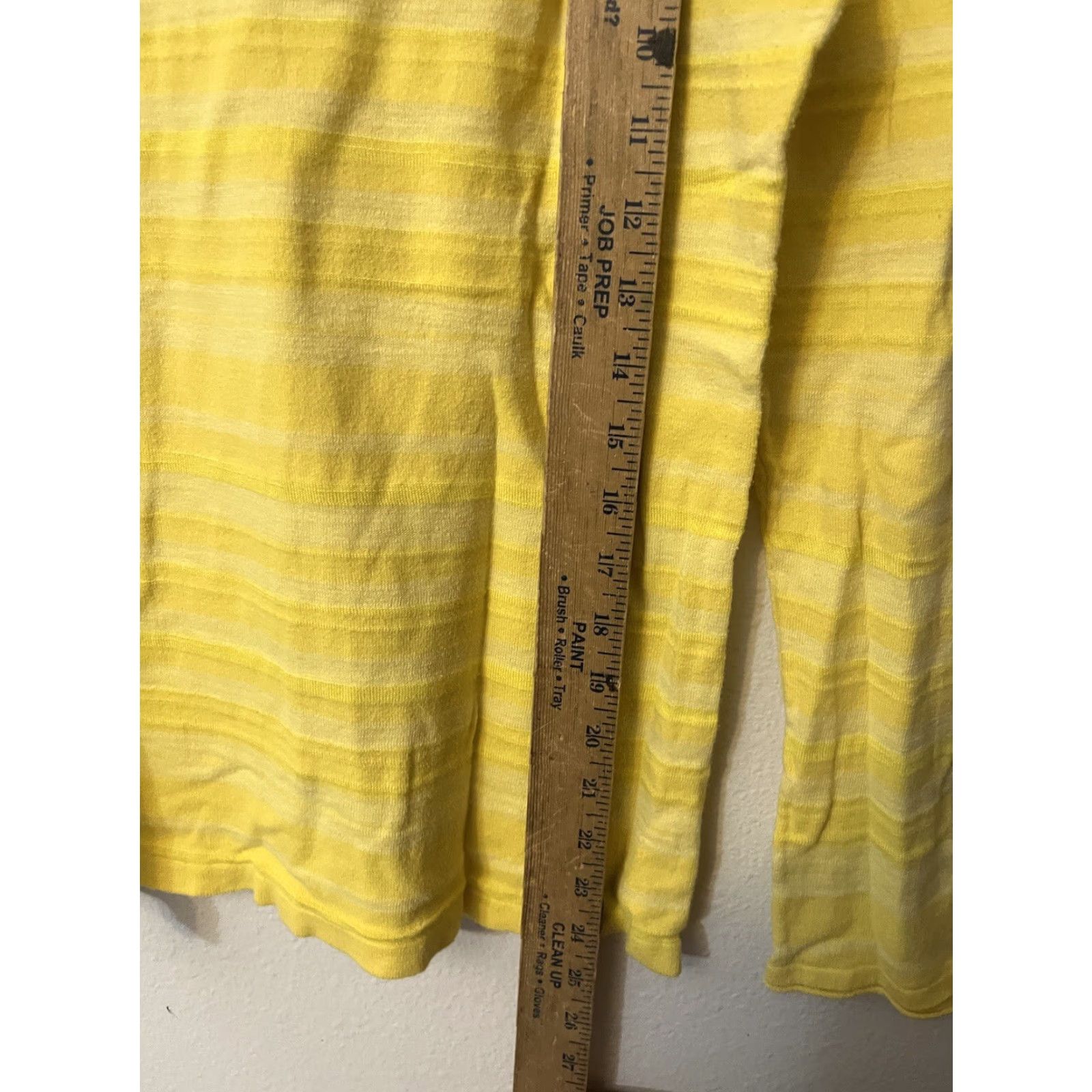Banana Republic BANANA REPUBLIC Yellow Cotton Long Sleeve Shirt Womens Medium Size M / US 6-8 / IT 42-44 - 4 Thumbnail