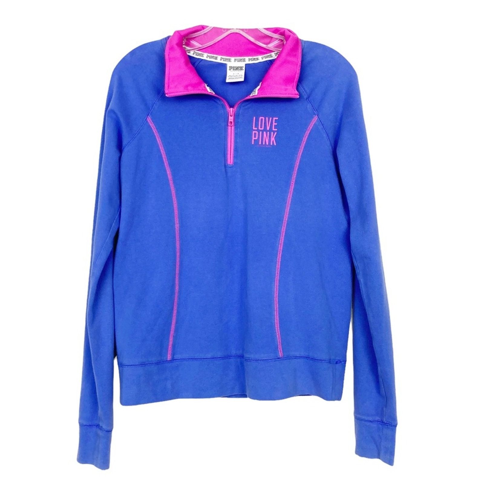 Other PINK Victoria's Secret Purple Quarter Zip Pullover Sz S Size S / US 4 / IT 40 - 1 Thumbnail