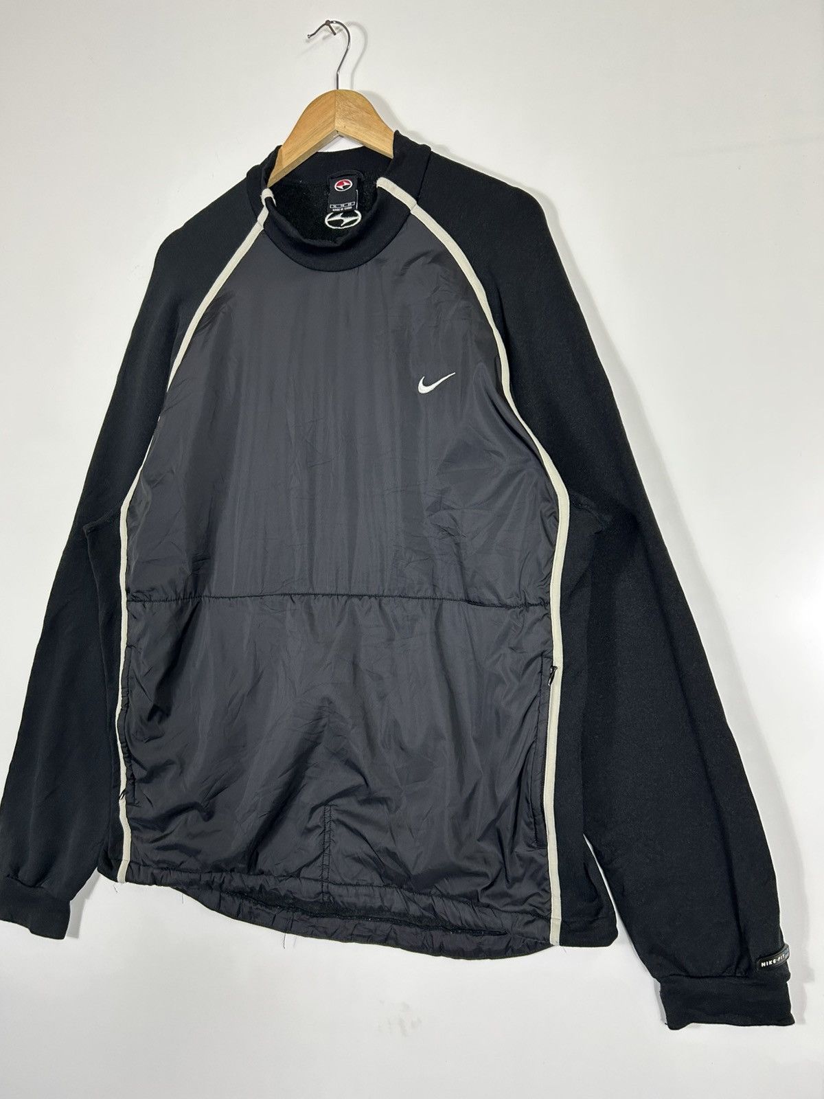 Nike × Tiger Woods ⚡️Vintage 90’s Nike Tiger Wood Polartec Sweatshirt Size US XL / EU 56 / 4 - 3 Thumbnail
