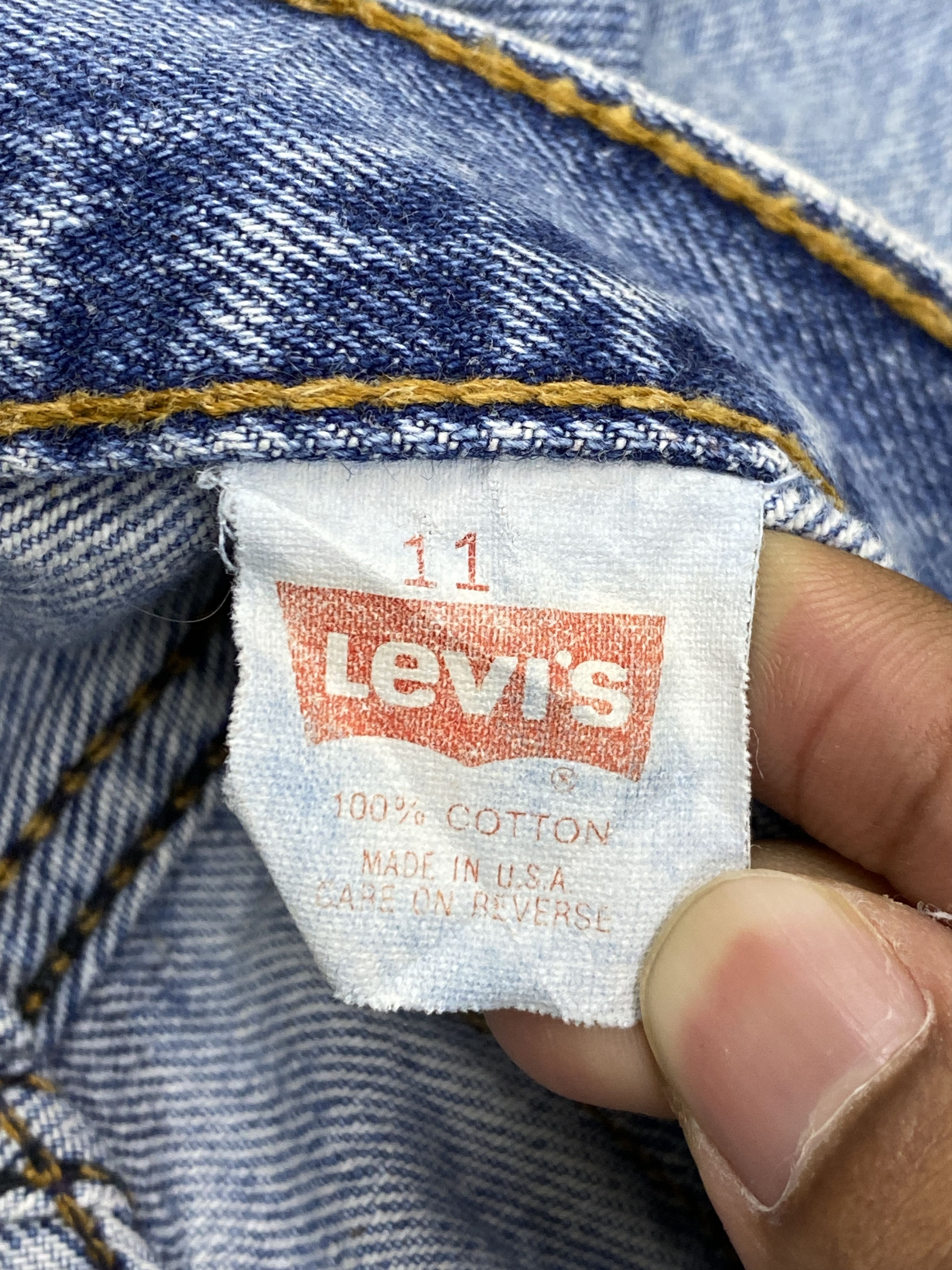 Levi's Vintage Levis 501 Lightwash Blue Jeans DP2750 Size US 28 / EU 44 - 7 Thumbnail