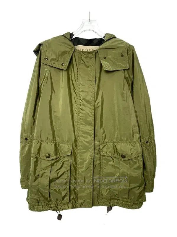 Burberry Burberry Military Green Cotton Blend Trench Coat. Size S / US 4 / IT 40 - 1 Thumbnail