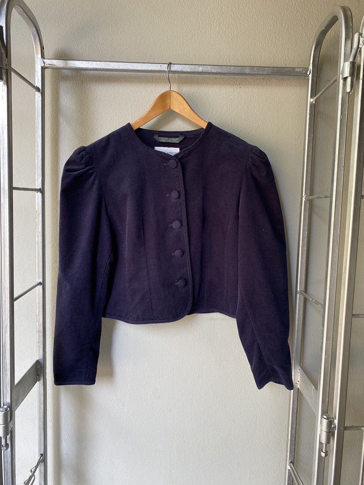 Laura Ashley vintage blue blouse