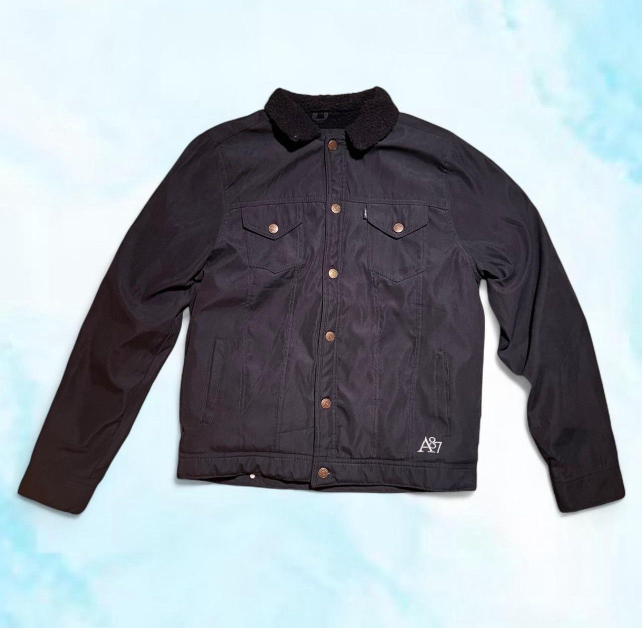 Aeropostale Aeropostale black denim jacket Size US M / EU 48-50 / 2 - 1 Thumbnail