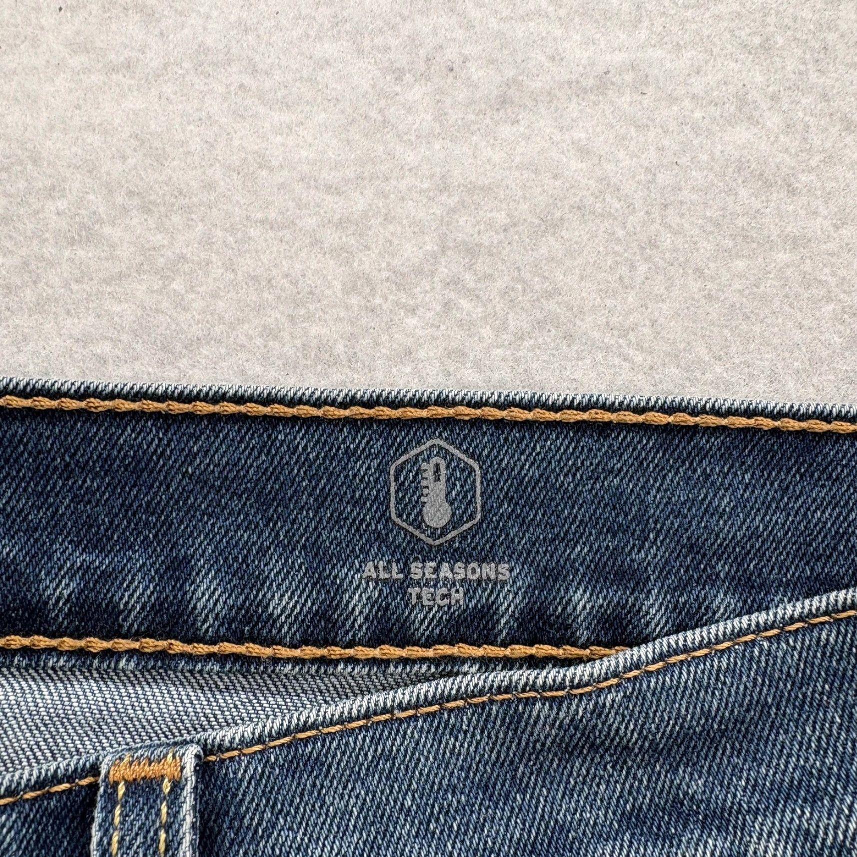 Levi's Levi's 511 Jeans Mens 34x30 Blue Slim Straight Stretch Denim Size US 34 / EU 50 - 6 Thumbnail