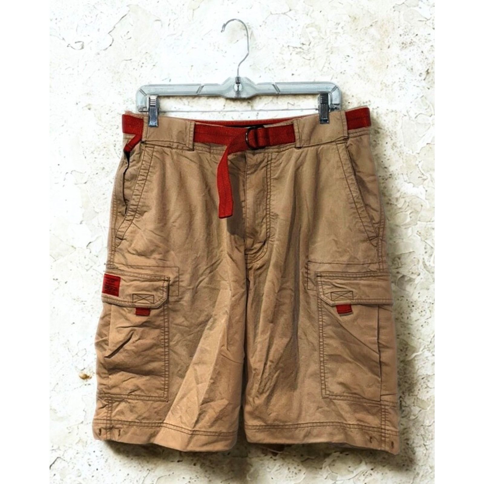 Abercrombie & Fitch Paratrooper Cargo Shorts Sz. 32 Belted