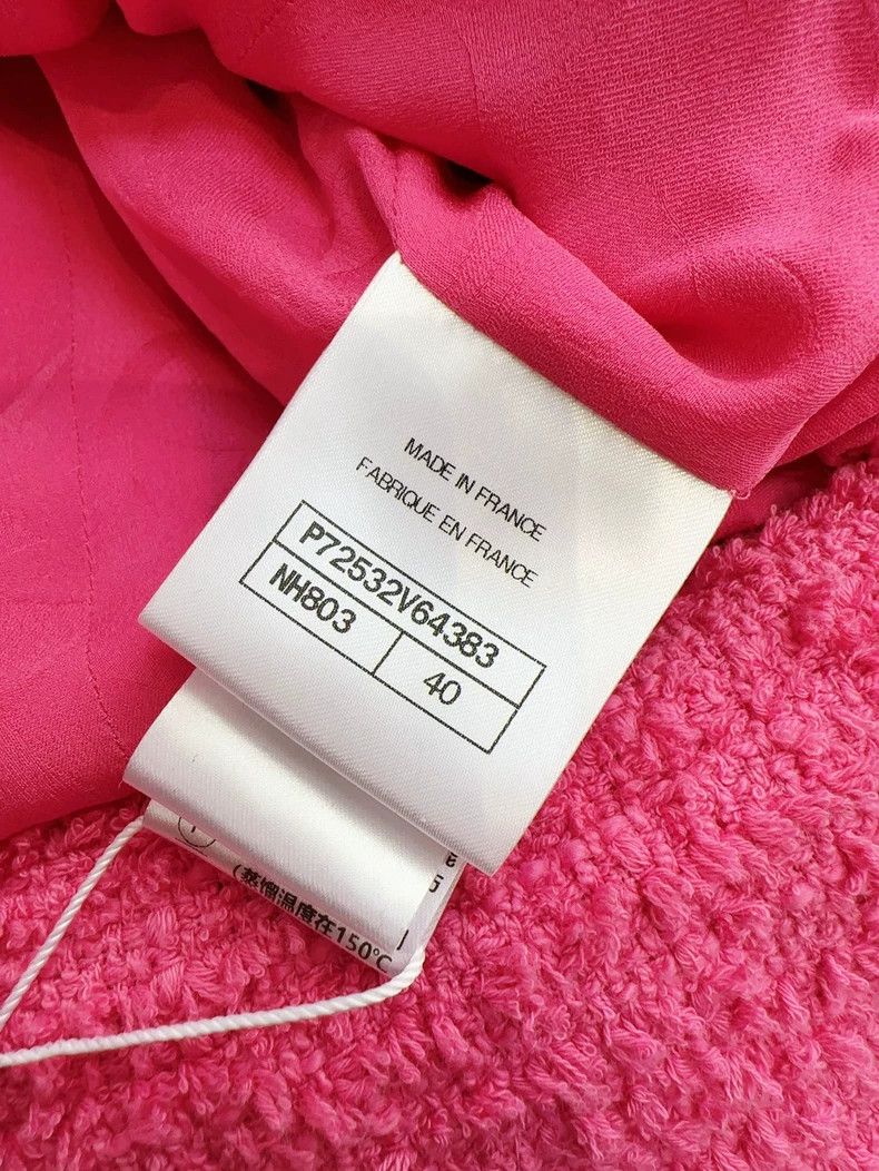Chanel Chanel 22S peach pink short braided vest Size S / US 4 / IT 40 - 6 Thumbnail