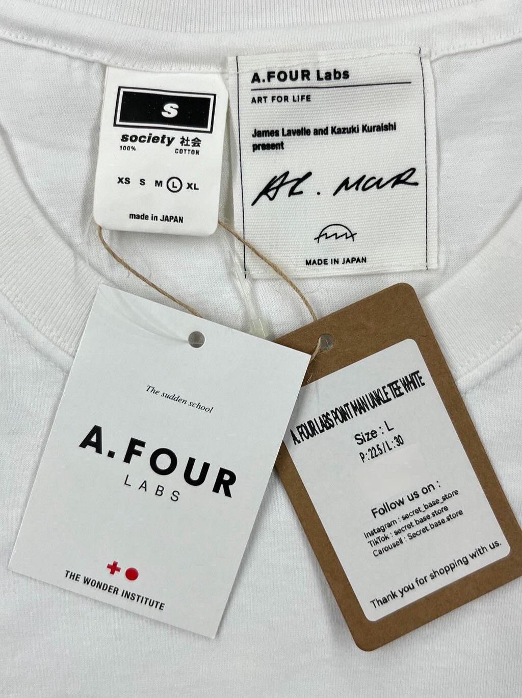 Other A.FOUR Labs “Point Man Uncle” Tee Size US L / EU 52-54 / 3 - 3 Thumbnail