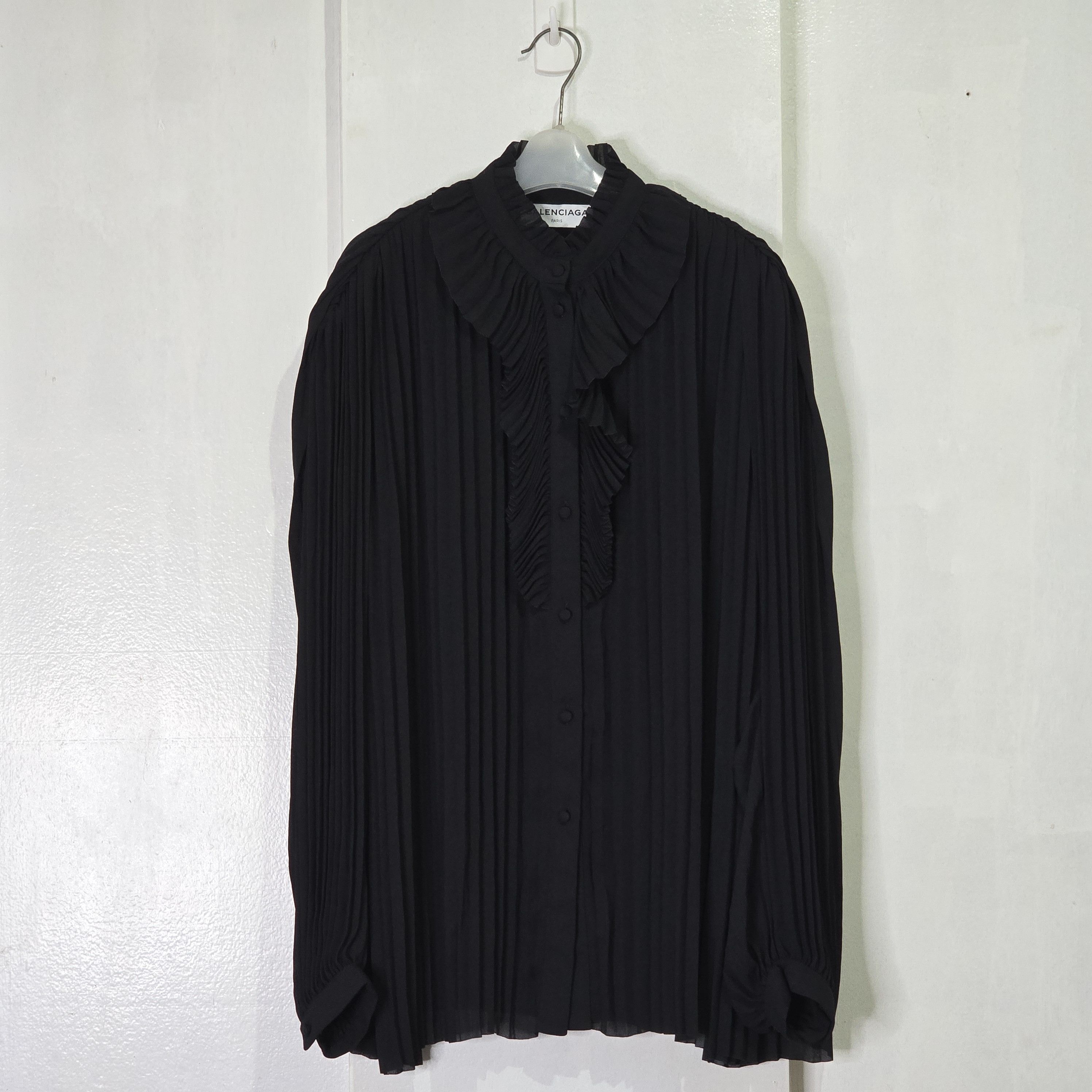 Balenciaga Balenciaga - Pleated Multi Style Blouse - 2017 Size XS / US 0-2 / IT 36-38 - 5 Thumbnail