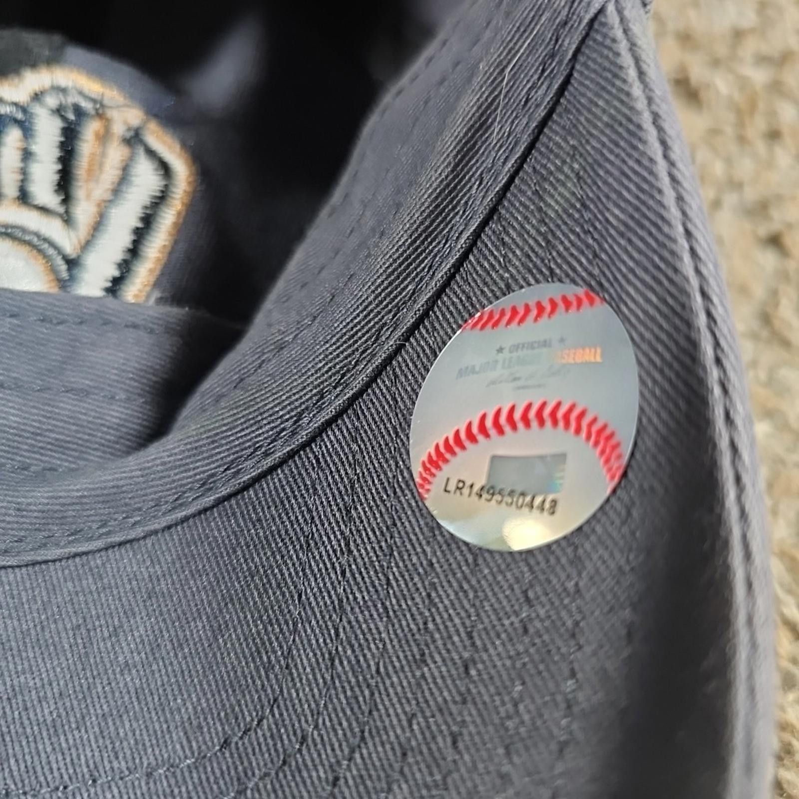 47 '47 Cooperstown Collection Milwaukee Brewers Fitted Hat Size ONE SIZE - 7 Thumbnail