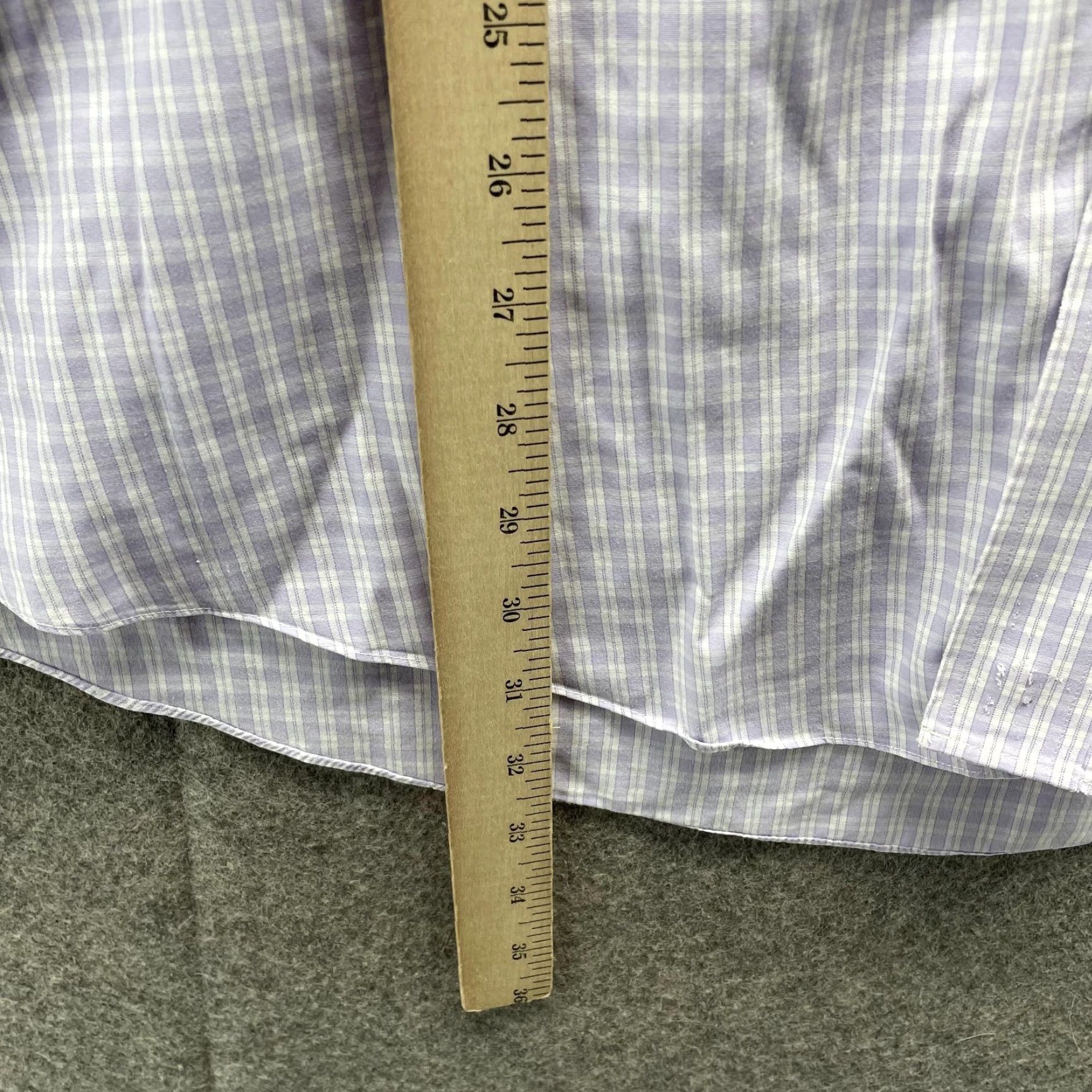 Brooks Brothers VINTAGE Brooks Brothers Shirt Men 17 35 Check Purple Button-Down Madison Preppy Shirt Women? Size US XL / EU 56 / 4 - 7 Thumbnail