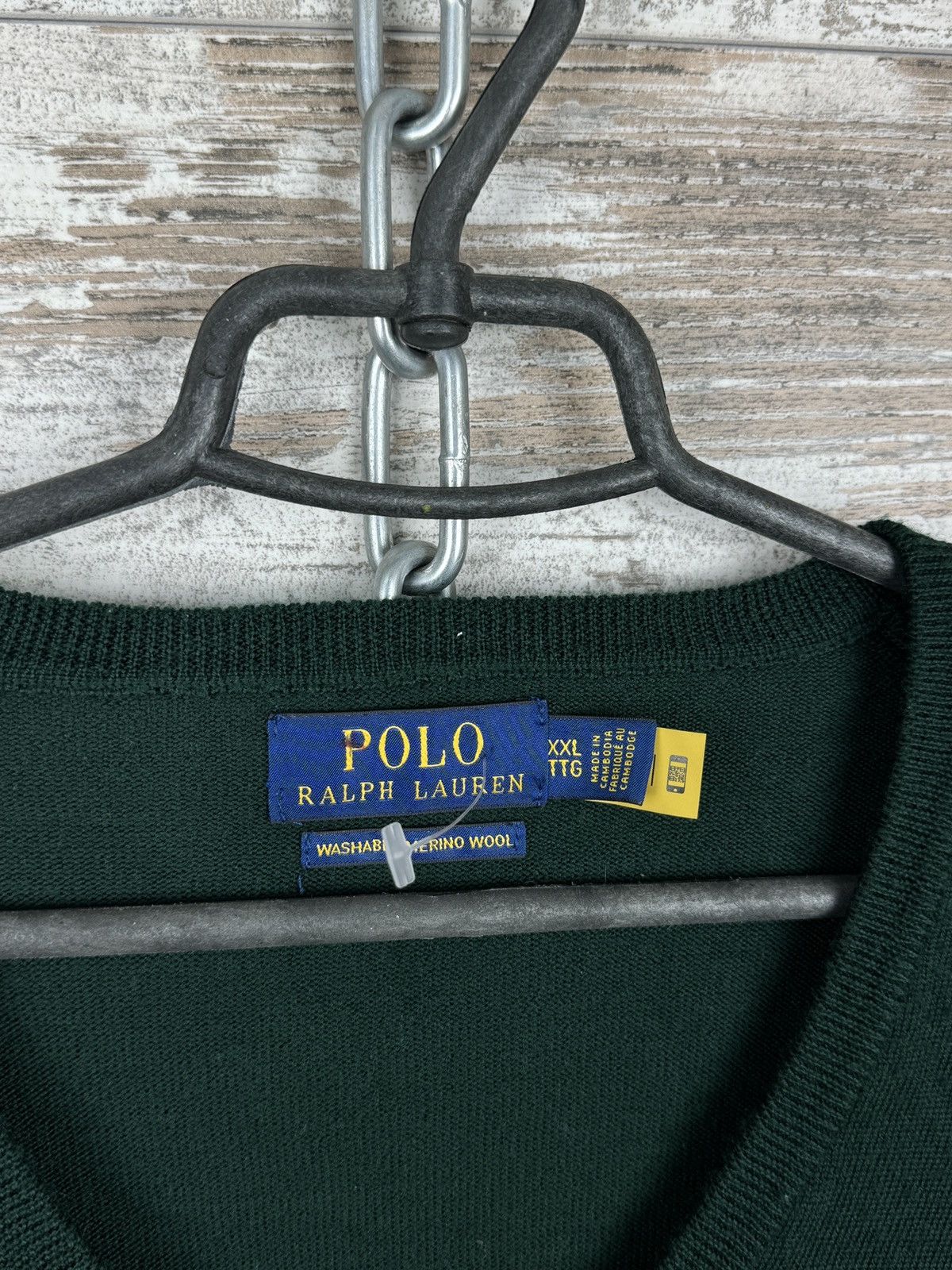 Polo Ralph Lauren × Vintage Mens Vintage Polo Ralph Lauren sweater luxury Size US XXL / EU 58 / 5 - 5 Thumbnail