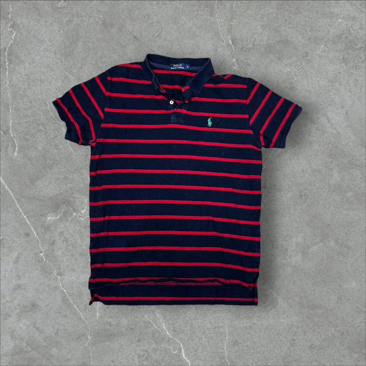 Polo Ralph Lauren × Vintage polo Ralph Lauren size XL stripes Size US XL / EU 56 / 4 - 1 Thumbnail
