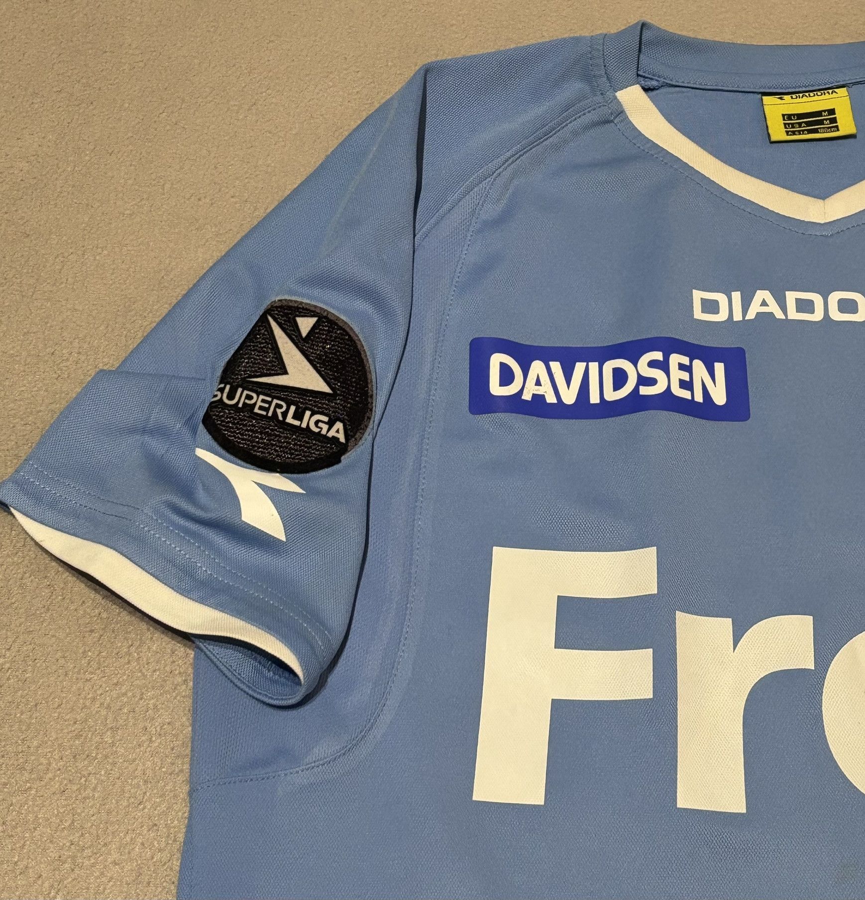 Diadora SonderjyskE 2013/2014 Christensen #7 Diadora Player Issue Size US M / EU 48-50 / 2 - 8 Thumbnail
