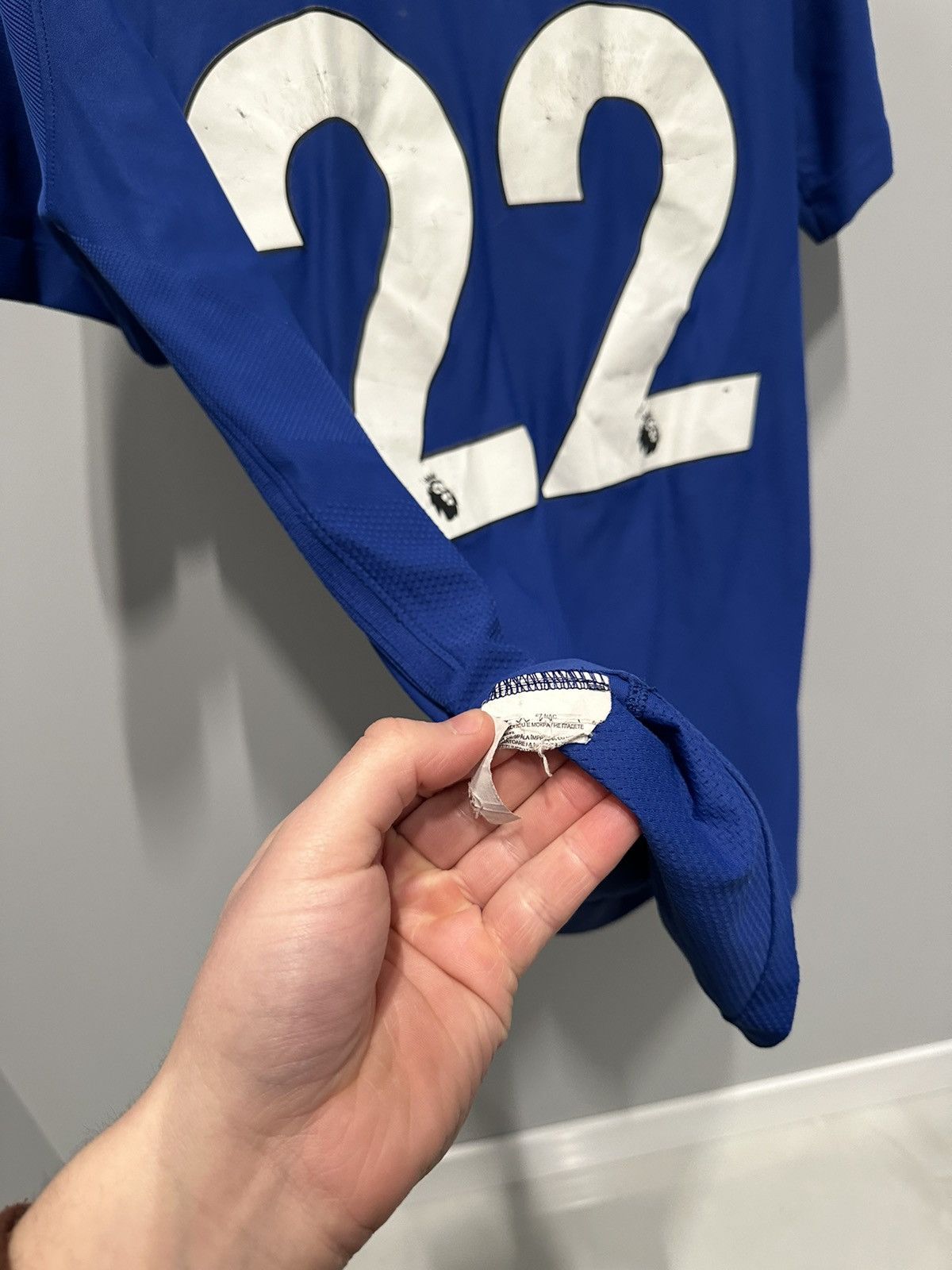 Nike Nike Chelsea Jersey Matchworn #22 Willian Y2K Blockore Size US M / EU 48-50 / 2 - 23 Thumbnail