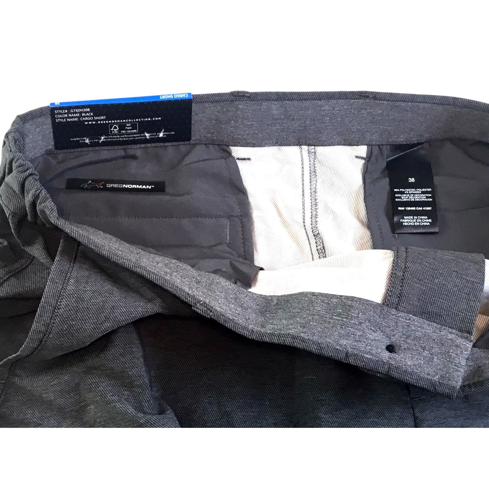 Greg Norman Greg Norman Shorts Cargo Performance Fabric Gray Size 38 NWT Size US 38 / EU 54 - 6 Thumbnail