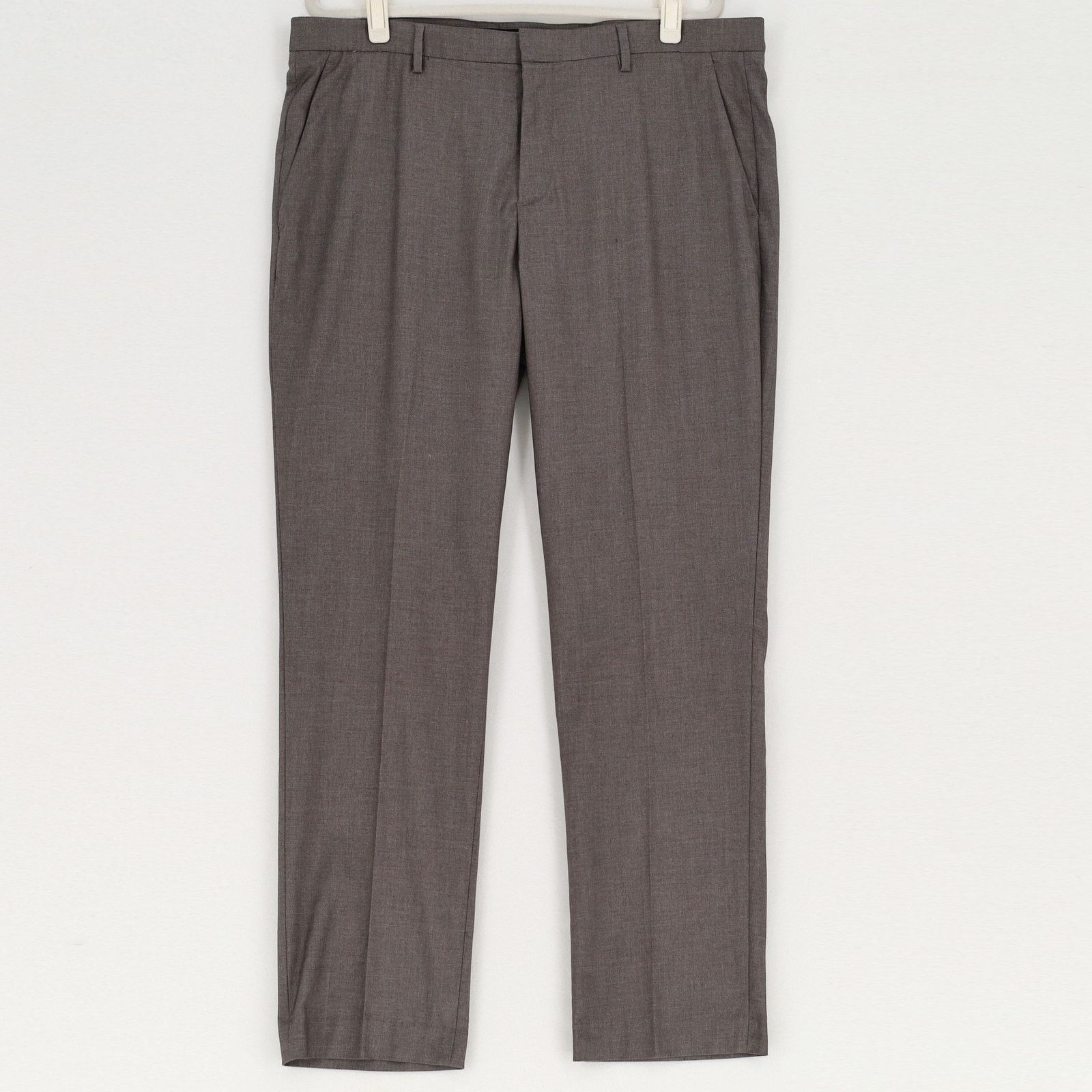 Perry Ellis Perry Ellis Portfolio Men's Grey Modern Dress Pants 38x32 Size US 38 / EU 54 - 1 Thumbnail