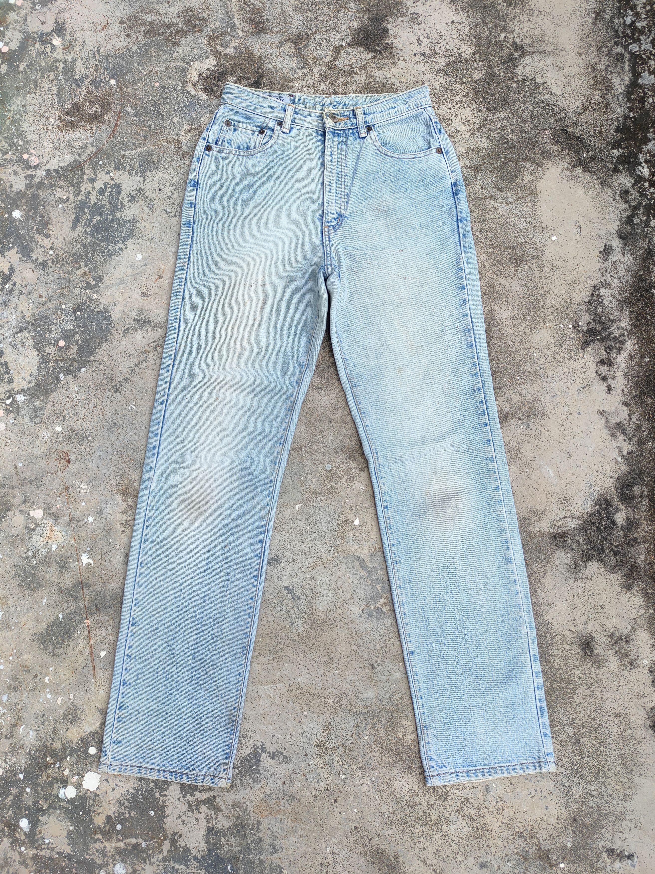 Japan Blue × Jean × Vintage VINTAGE BLUE WAY FADED JEANS DENIM PANTS Size US 26 / EU 42 - 1 Thumbnail