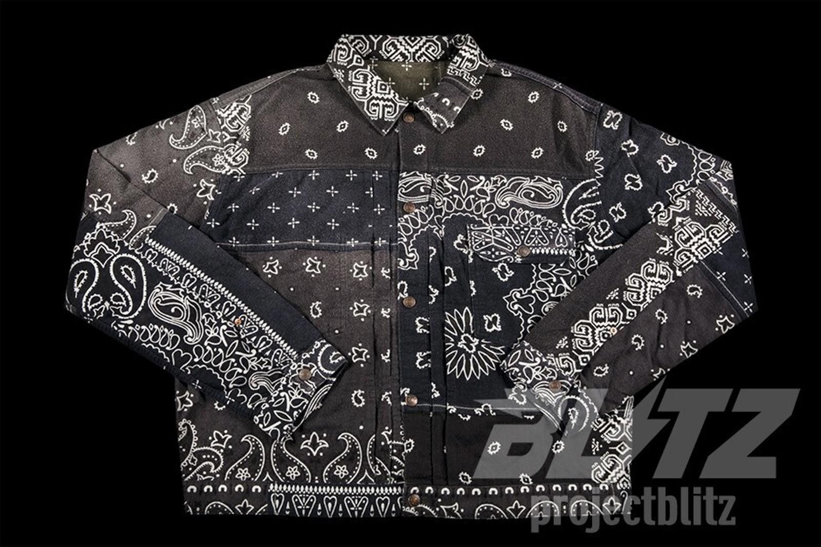 Kapital Kapital Flannel Reversible Bandana 1st Jacket Black Size 5 Size US XXL / EU 58 / 5 - 2 Thumbnail