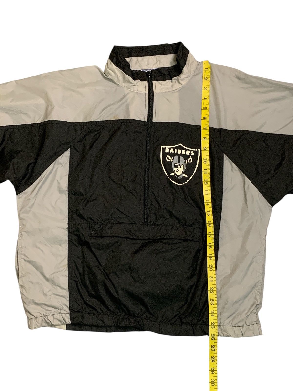 Apex One Rare Vintage 90s Apex One Oakland Raiders Windbreaker Anorak Size US M / EU 48-50 / 2 - 12 Thumbnail