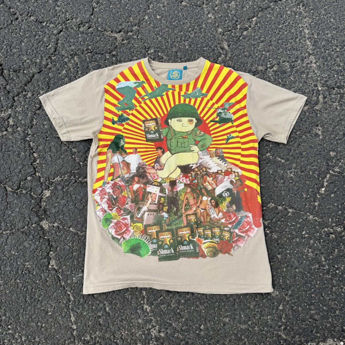 Shmack Y2K Shmack AOP Tshirt Japanese Brand JPG Type Bape Nigo SWAG Size US M / EU 48-50 / 2 - 11 Thumbnail