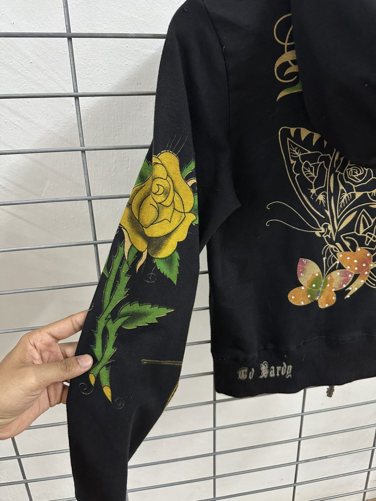 Ed Hardy Vintage Y2K Vibes Ed Hardy Eternal Love Double Zipper Hoodie Size US S / EU 44-46 / 1 - 11 Thumbnail