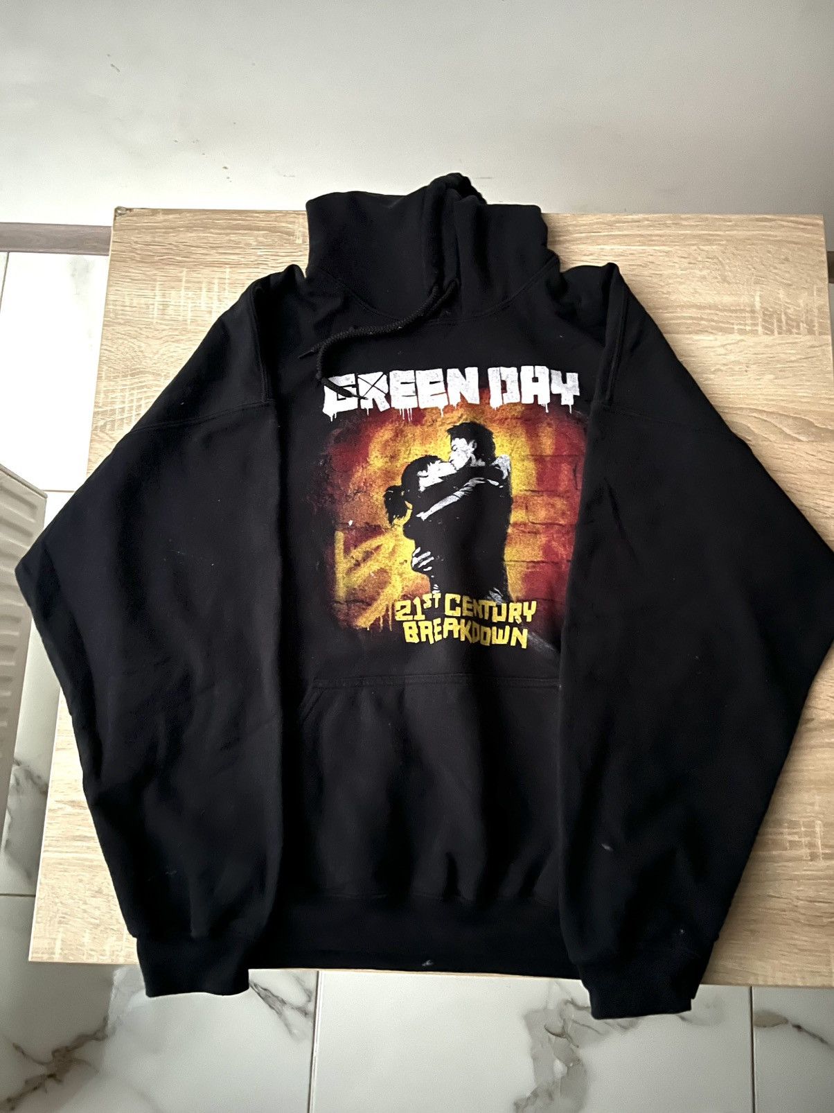 Band Tees Vintage Y2K Green Day 21st Century Tour Hoodie Size US XL / EU 56 / 4 - 5 Thumbnail