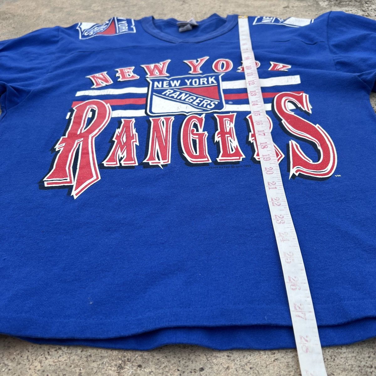 NHL Vintage 90s 1993 NHL New York Rangers Tee Size US M / EU 48-50 / 2 - 9 Thumbnail