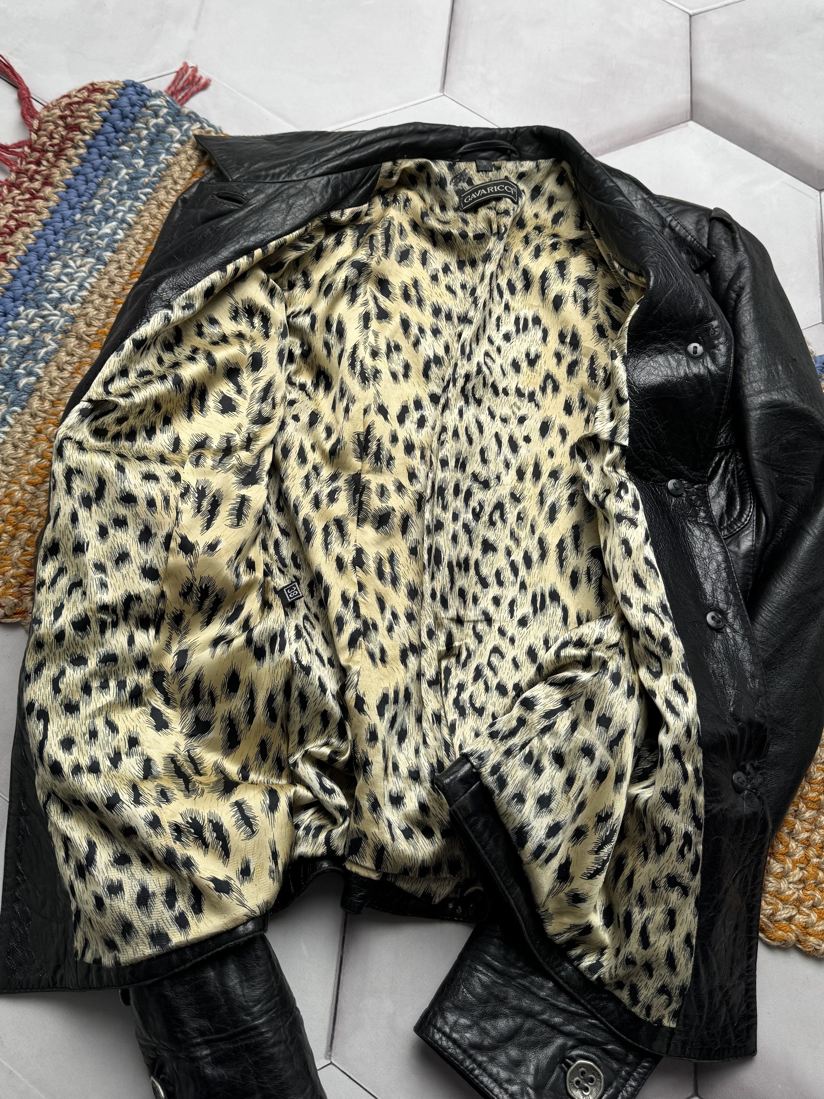 Vintage Vintage Leather Cropped Jacket (E4) Size S / US 4 / IT 40 - 9 Thumbnail