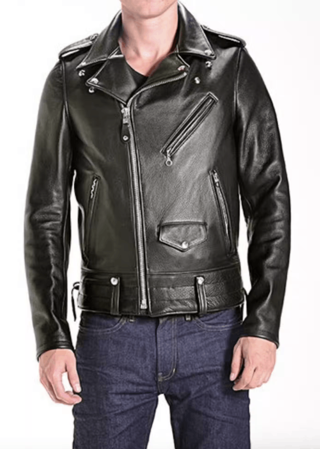 Schott 2019 NWOT $865+ Schott NYC Motorcycle Leather Jacket 525 s Size US S / EU 44-46 / 1 - 11 Thumbnail
