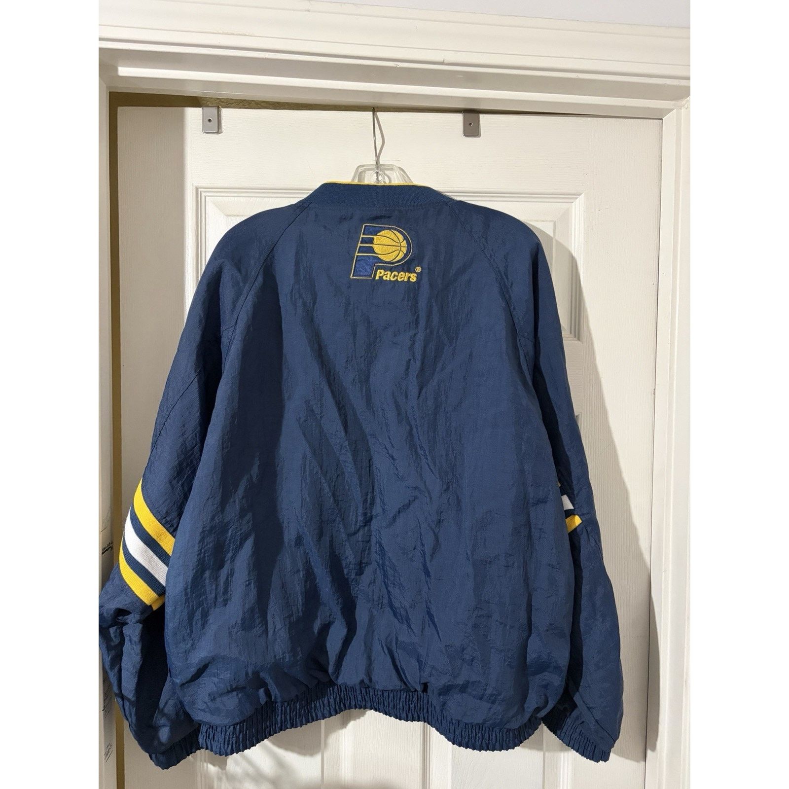 Pro Player Vtg Indiana Pacers Pro Player Pullover Jacket Sz M 90s NBA Size US M / EU 48-50 / 2 - 5 Thumbnail