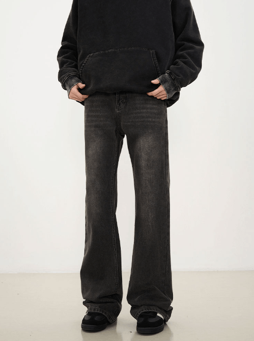 Japanese Brand × Vintage American all-match hiphop straight cleanfit flared jeans Size US 32 / EU 48 - 1 Thumbnail