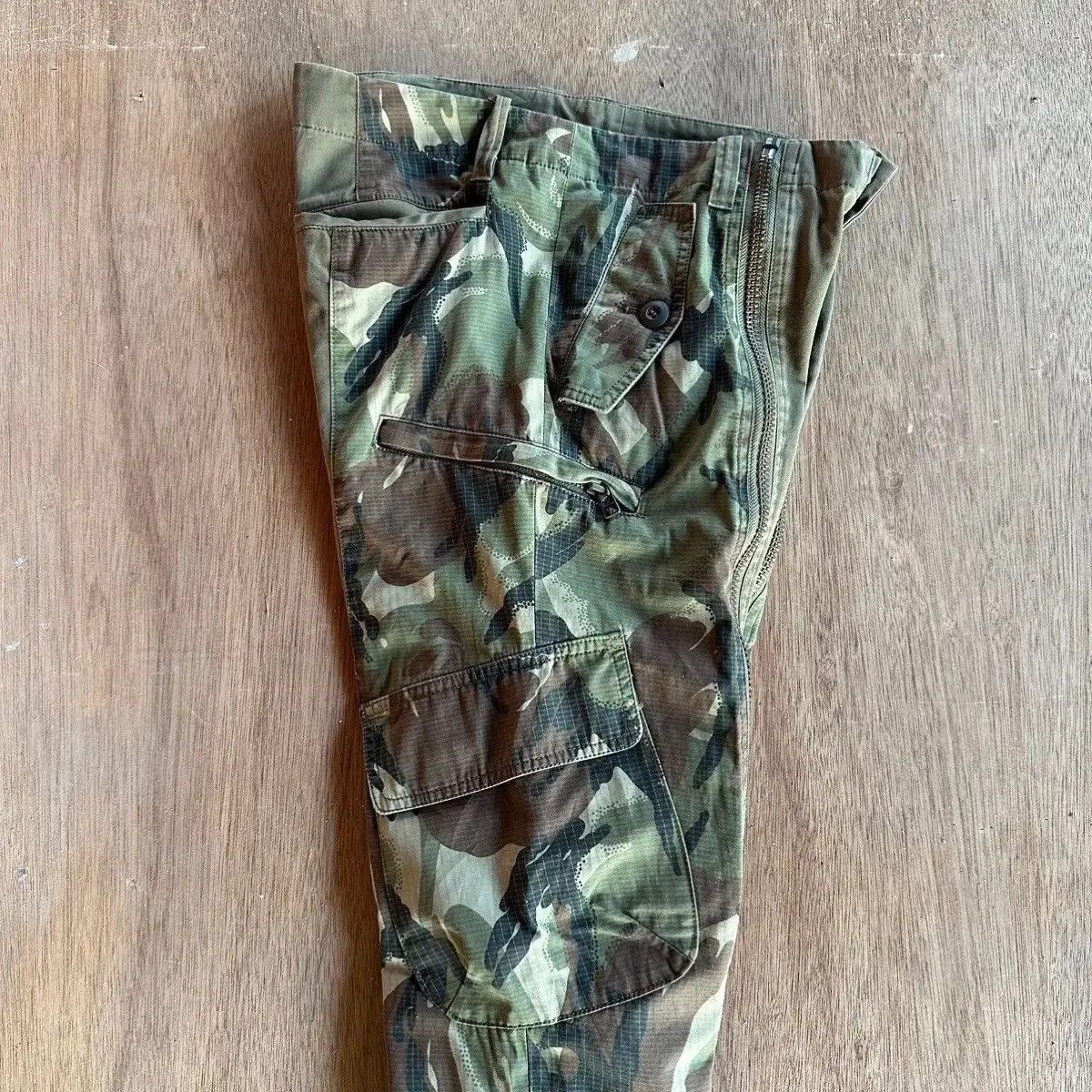 Japanese Brand SICKS 💥MALA VITA JAPANESE VTG HYBRID CAMO ZIPPER RARE PANTS Size US 30 / EU 46 - 17 Thumbnail