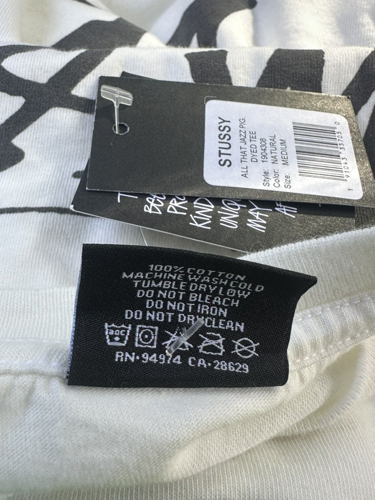 Stussy Stussy “ALL THAT JAZZ” Tee Size US M / EU 48-50 / 2 - 6 Thumbnail