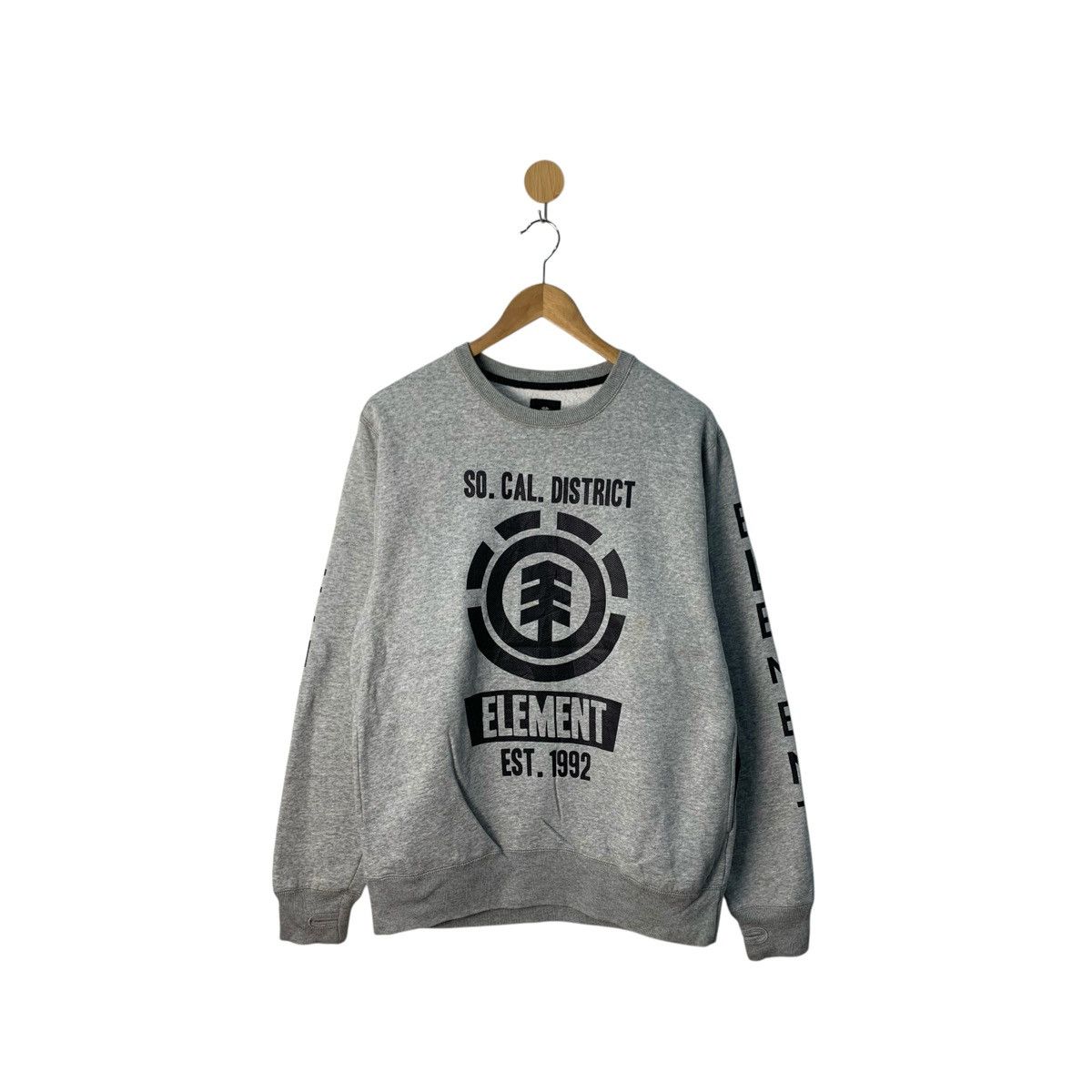 Element × Vintage Vintage 90s Element Skateboards Logo Hoodie Sweatshirt Size US M / EU 48-50 / 2 - 1 Thumbnail