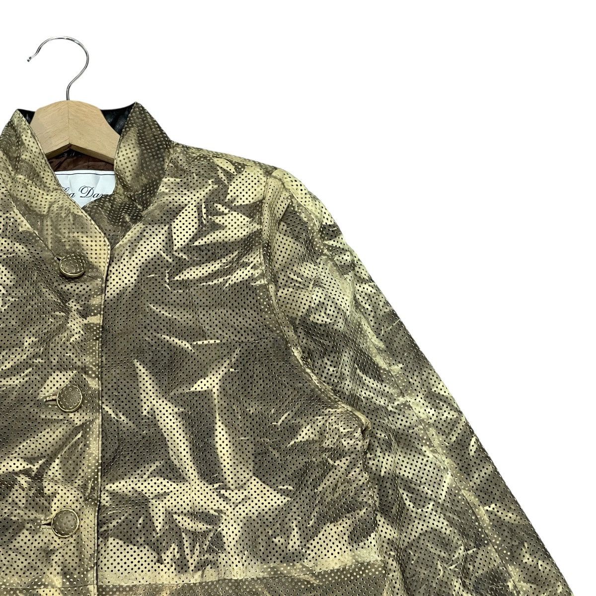 Japanese Brand Vintage Tea Dancer Suede Leather Avantgarde Jacket Size US M / EU 48-50 / 2 - 2 Thumbnail