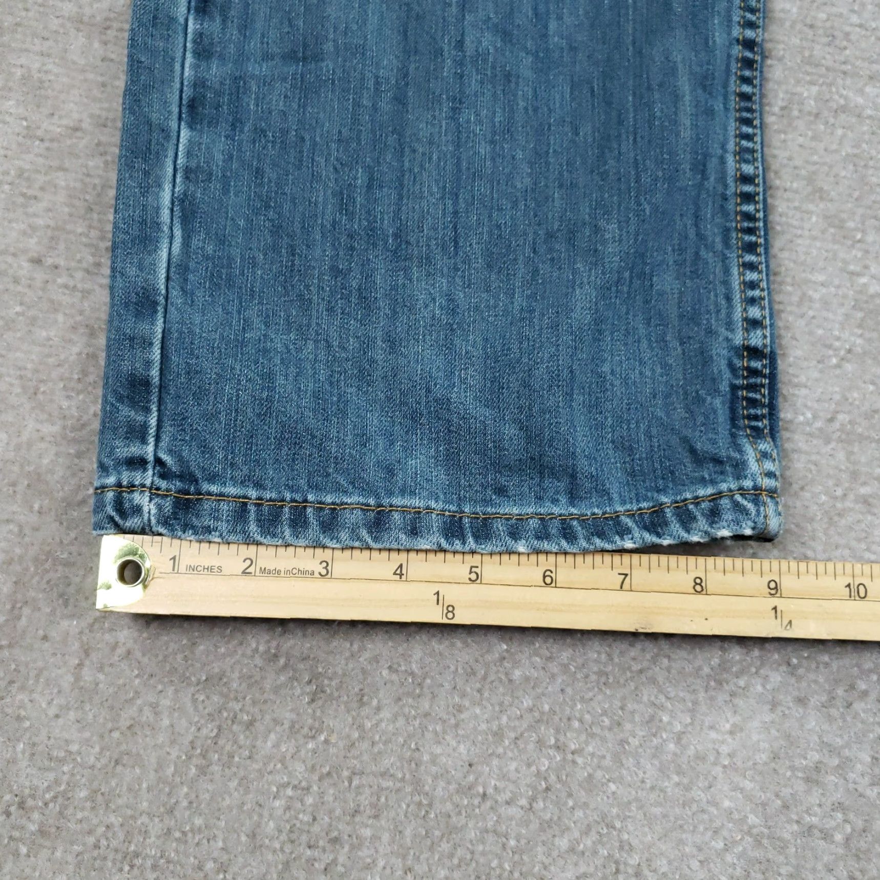 Levi's Levi's 559 Jeans Men 40x32 Blue Denim Relaxed Straight Leg Casual Classic Jeans Size US 40 / EU 56 - 4 Thumbnail