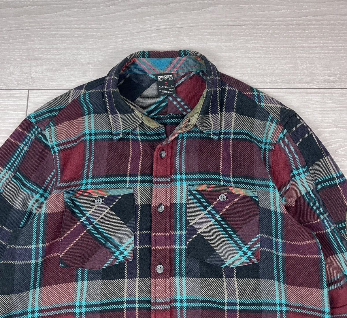 Oakley Oakley Factory Pilot Button Ups Flannel Shirt Size US M / EU 48-50 / 2 - 4 Thumbnail