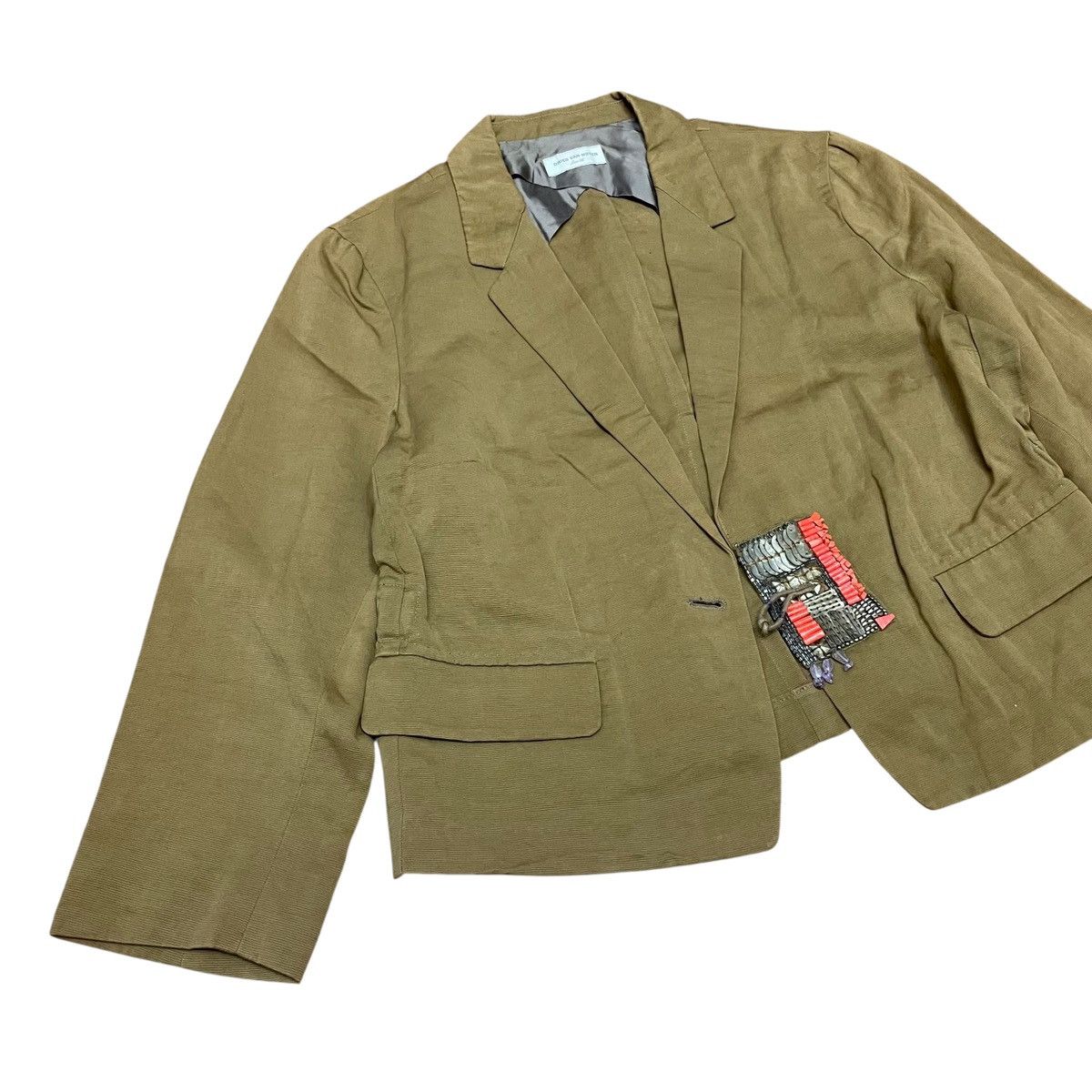 Dries Van Noten Dries Van Noten Accent Blazer Size S / US 4 / IT 40 - 2 Thumbnail