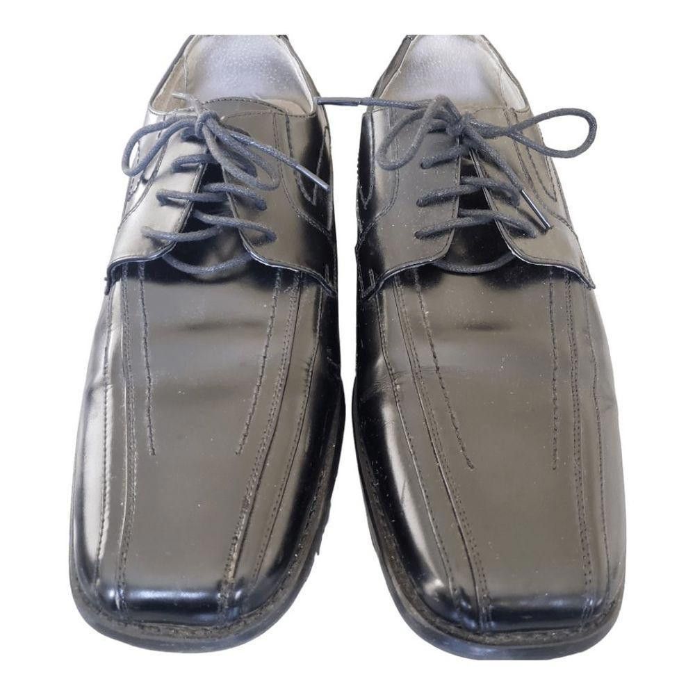 Stacy Adams CT1812b Stacy Adams Black Leather Oxford Shoes Size 12M Size US 12 / EU 45 - 1 Thumbnail