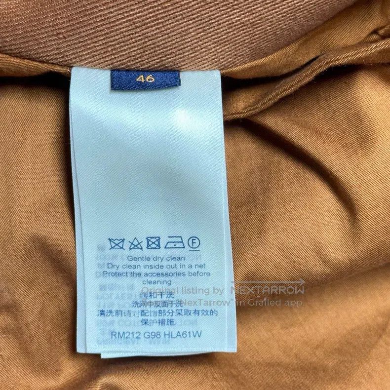 Louis Vuitton Louis Vuitton Full embossed color-block logging jacket Size US S / EU 44-46 / 1 - 4 Thumbnail